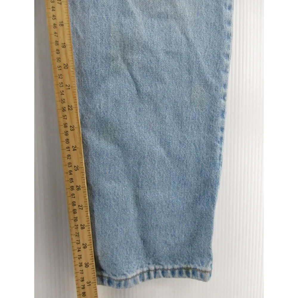 VINTAGE Levis 550 Jeans 33X32 Relaxed Fit Tapered Red Tab Denim 90s *